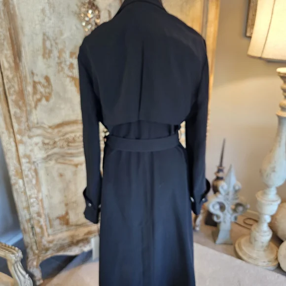 Bagatelle Black Trench Coat XL - Picture 11 of 13